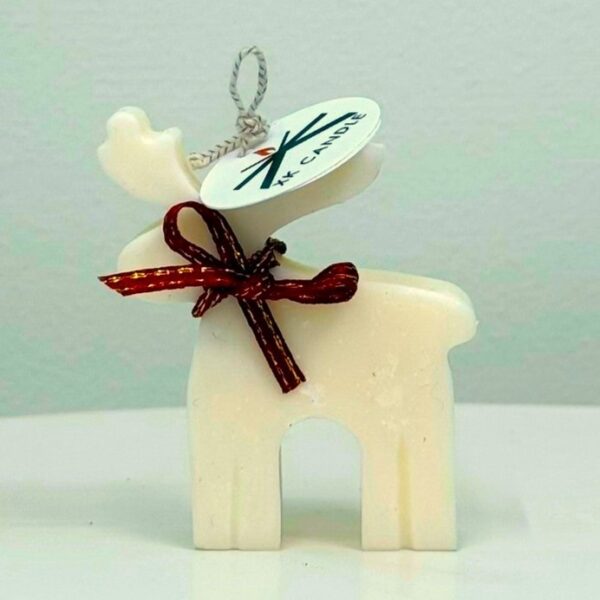 Christmas Decorative Deer White 40gr