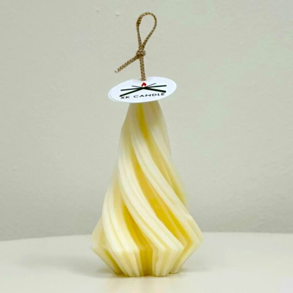 Christmas Decorative Swirly Tree White 50gr