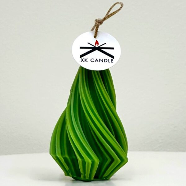 Christmas Decorative Swirly Tree Green 50gr