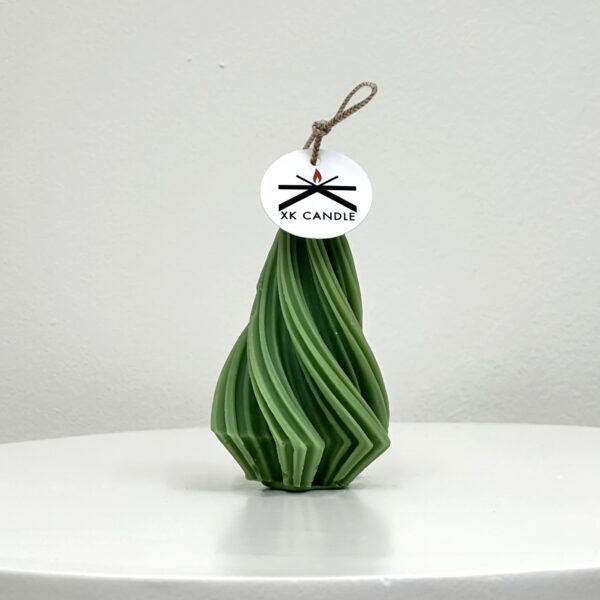 Christmas Decorative Swirly Tree Green 50gr