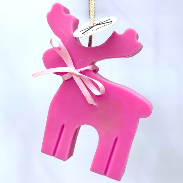 Christmas Ornament Deer Pink 85gr