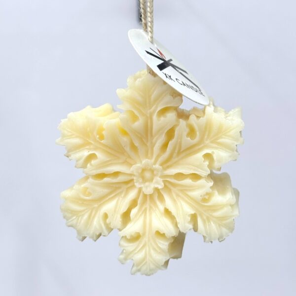 Christmas Ornament Snowflake White 40gr